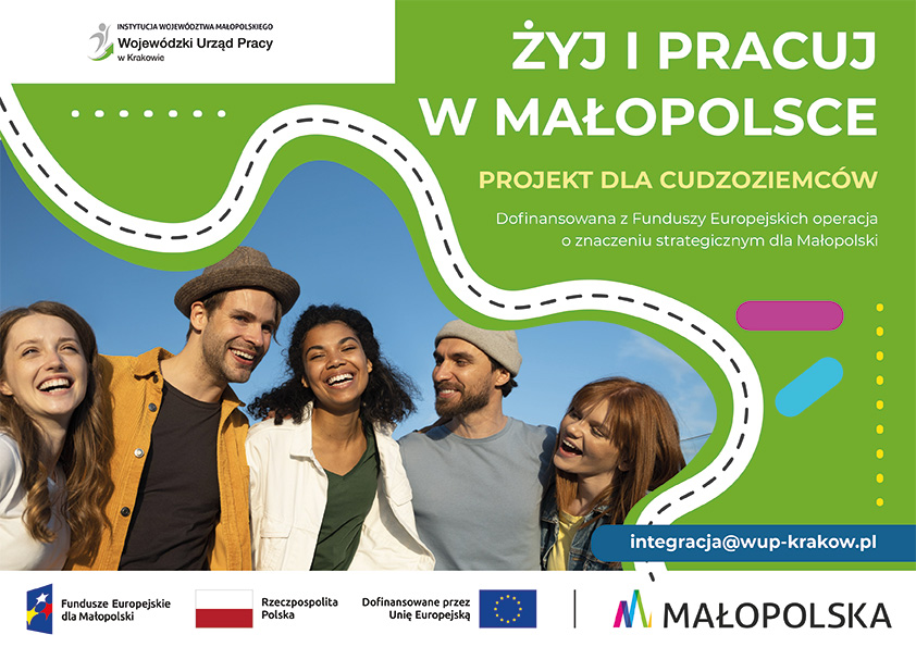 Zdjęcie artykułu "Żyj i pracuj w Małopolsce" - projekt Wojewódzkiego...