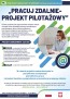 Obrazek dla: Projekt „Pracuj zdalnie - projekt pilotażowy” - Powiatowy Urząd Pracy w Tarnowie