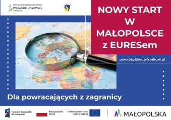 Zdjęcie artykułu Nowy start w Małopolsce z EURESem - projekt Wojewódzkiego...